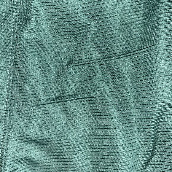 Mens Nike Killer 2 tone Green trim Big swoosh Tennis 9” inseam Shorts L unlined - Picture 5 of 5